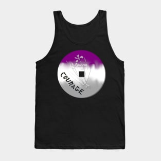 Courage Token - Ace Pride Tank Top